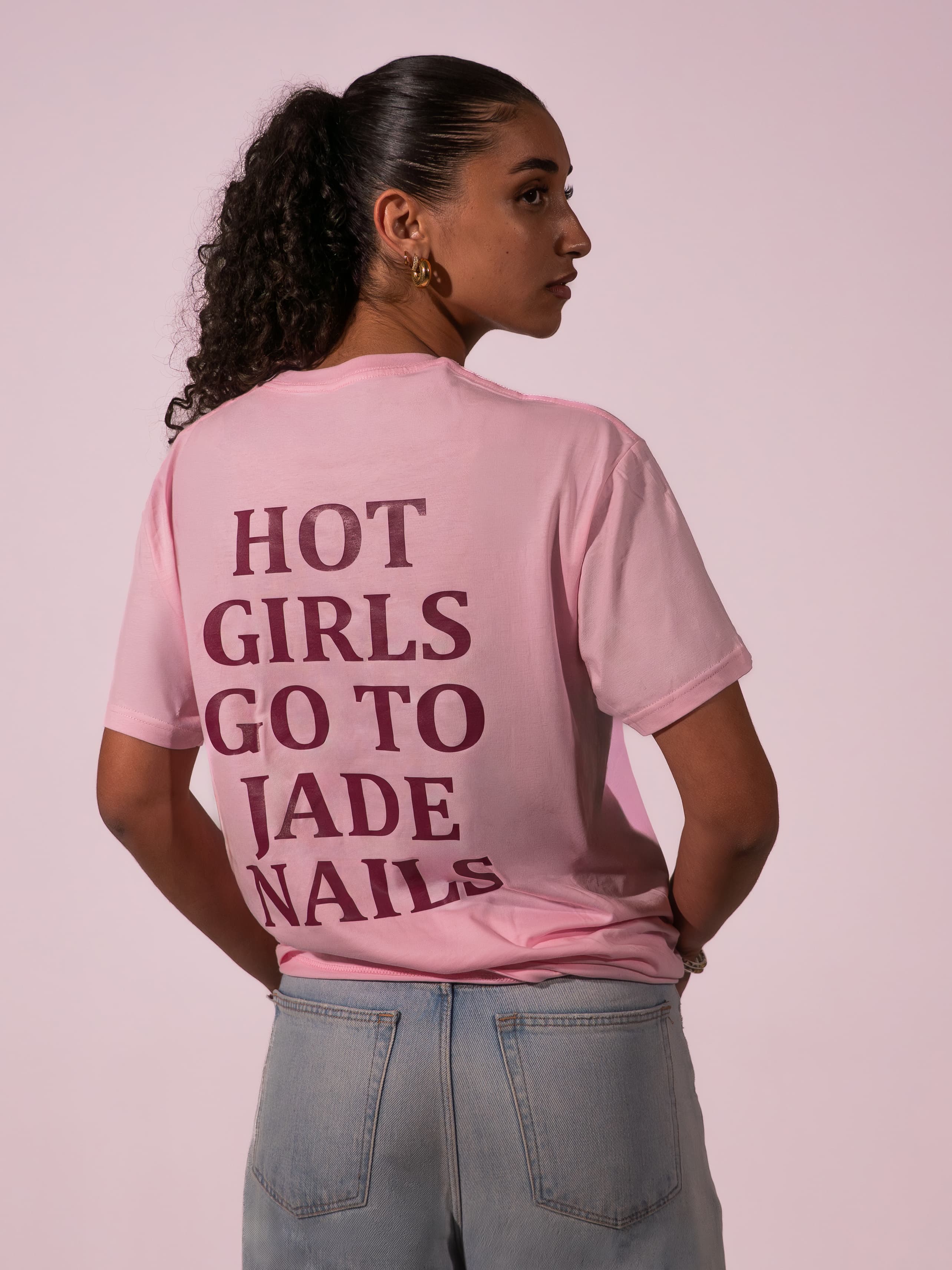 T-shirt Jade Nails — vue de dos