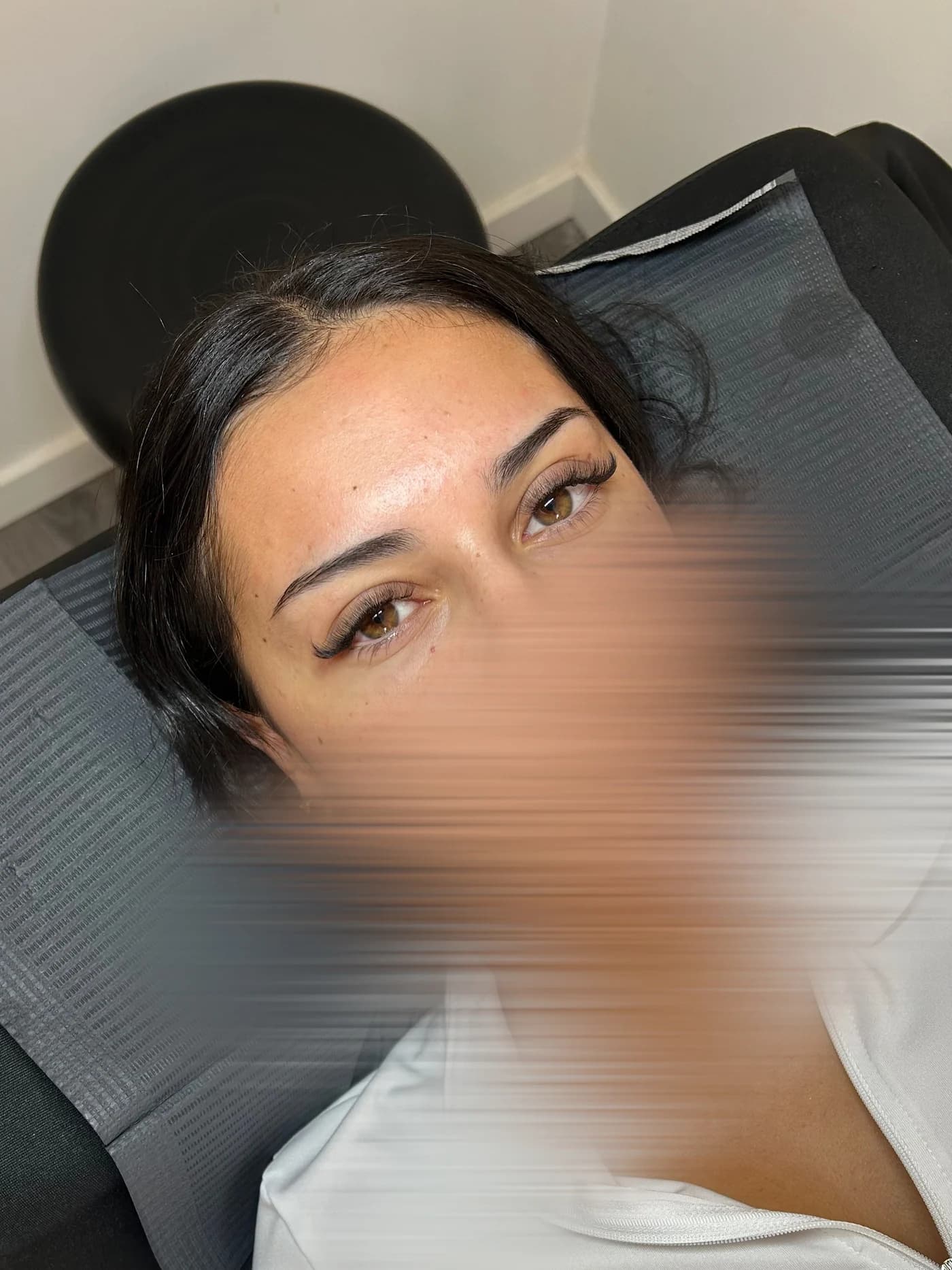 Résultat d’une extension de cils Jade Nails
