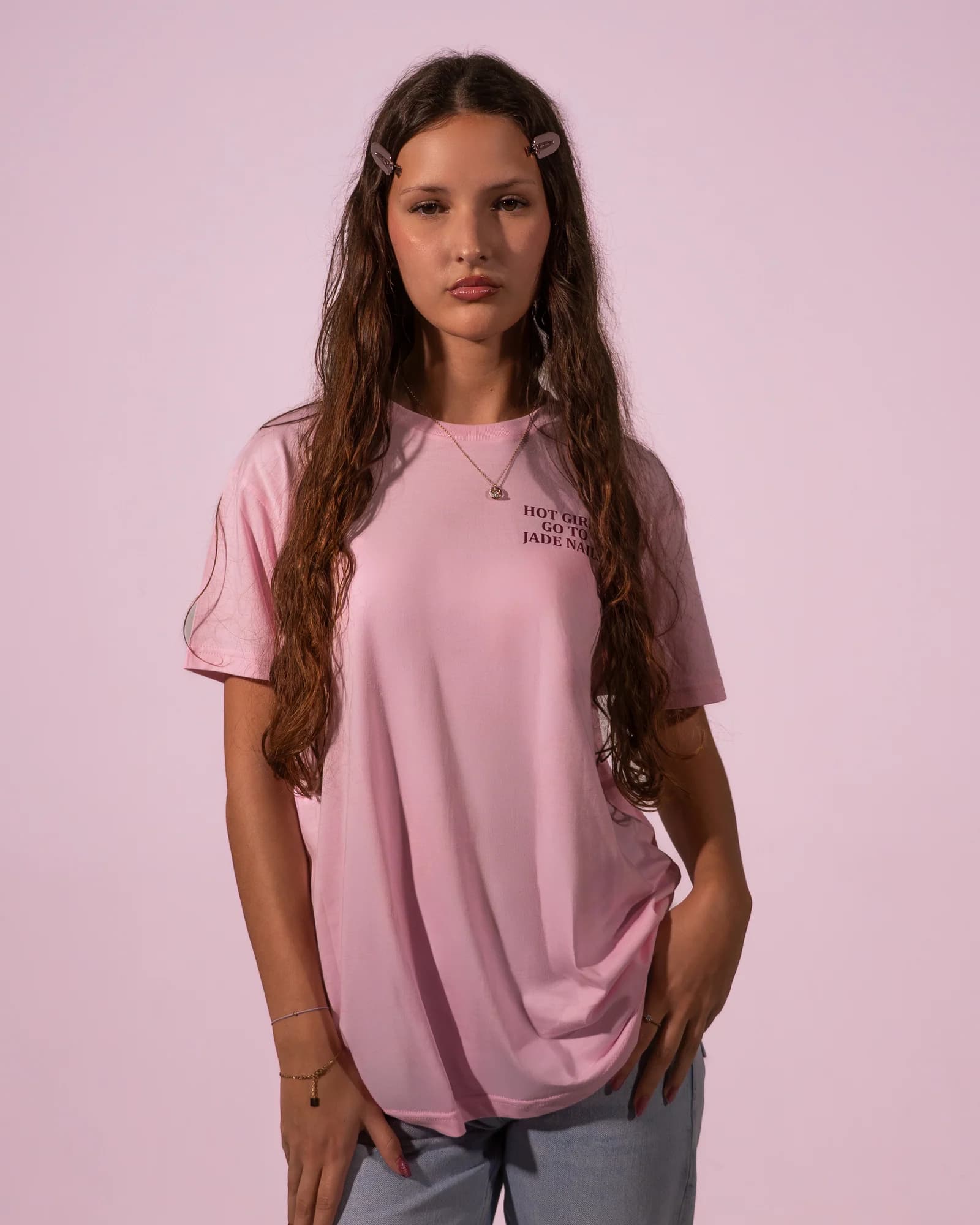 T-shirt Jade Nails — vue de face